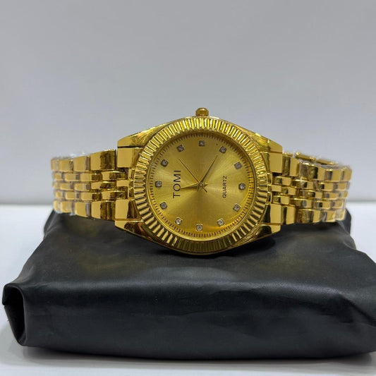 Men,s Golden Chain Watch